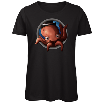 Motiv: Organic Lady T-Shirt - Der Kraken - bestimme auf Wunsch Details wie Produkt, Grösse, Farbe und Position selbst ! Motiv: Organic Lady T-Shirt - Der Kraken