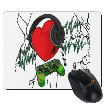 Motiv: Mousepad Textil - KonsoleBeat - bestimme auf Wunsch Details wie Produkt, Grösse, Farbe und Position selbst ! Motiv: Mousepad Textil - KonsoleBeat