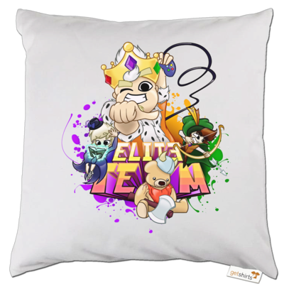 Motiv: Kissen - ELITETEAM - bestimme auf Wunsch Details wie Produkt, Grösse, Farbe und Position selbst ! Motiv: Kissen - ELITETEAM