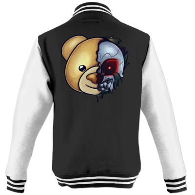 Motiv: College Jacke - ARCHISKULL - bestimme auf Wunsch Details wie Produkt, Grösse, Farbe und Position selbst ! Motiv: College Jacke - ARCHISKULL