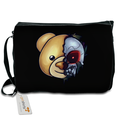 Motiv: Schultertasche - ARCHISKULL - bestimme auf Wunsch Details wie Produkt, Grösse, Farbe und Position selbst ! Motiv: Schultertasche - ARCHISKULL
