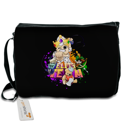 Motiv: Schultertasche - ELITETEAM - bestimme auf Wunsch Details wie Produkt, Grösse, Farbe und Position selbst ! Motiv: Schultertasche - ELITETEAM