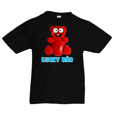 Motiv: Kids T-Shirt Premium FAIR WEAR - Lucky Bär - bestimme auf Wunsch Details wie Produkt, Grösse, Farbe und Position selbst ! Motiv: Kids T-Shirt Premium FAIR WEAR - Lucky Bär