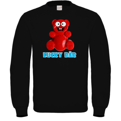 Motiv: Sweatshirt FAIR WEAR - Lucky Bär - bestimme auf Wunsch Details wie Produkt, Grösse, Farbe und Position selbst ! Motiv: Sweatshirt FAIR WEAR - Lucky Bär