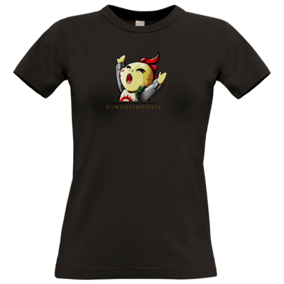 Motiv: T-Shirt Damen Premium FAIR WEAR - DinosSindGeil - bestimme auf Wunsch Details wie Produkt, Grösse, Farbe und Position selbst ! Motiv: T-Shirt Damen Premium FAIR WEAR - DinosSindGeil