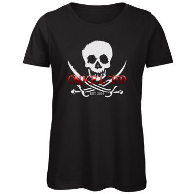 Motiv: Organic Lady T-Shirt - Pirat - bestimme auf Wunsch Details wie Produkt, Grösse, Farbe und Position selbst ! Motiv: Organic Lady T-Shirt - Pirat