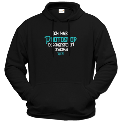 Motiv: Hoodie Premium FAIR WEAR - Ich habe Photoshop durchgespielt - bestimme auf Wunsch Details wie Produkt, Grösse, Farbe und Position selbst ! Motiv: Hoodie Premium FAIR WEAR - Ich habe Photoshop durchgespielt