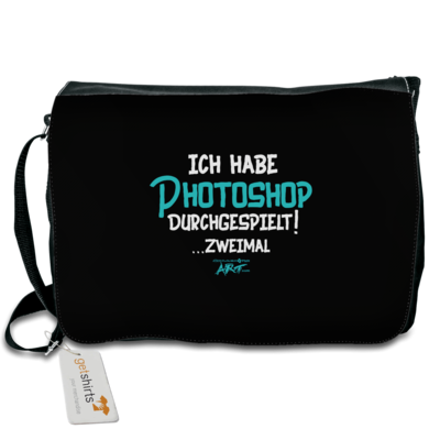 Motiv: Schultertasche - Ich habe Photoshop durchgespielt 