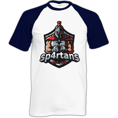 Motiv: Baseball-T FAIR WEAR - sp4rtans - bestimme auf Wunsch Details wie Produkt, Grösse, Farbe und Position selbst ! Motiv: Baseball-T FAIR WEAR - sp4rtans