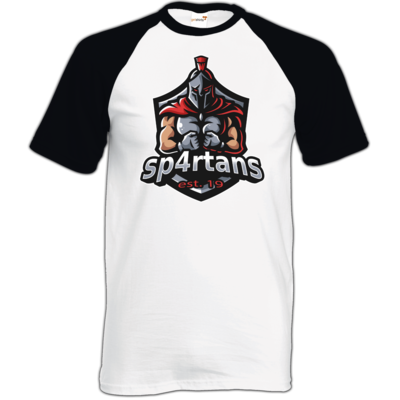 Motiv: TShirt Baseball - sp4rtans - bestimme auf Wunsch Details wie Produkt, Grösse, Farbe und Position selbst ! Motiv: TShirt Baseball - sp4rtans