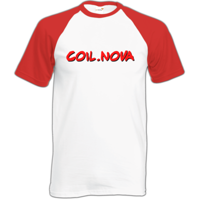 Motiv: Baseball-T FAIR WEAR - coil.nova - bestimme auf Wunsch Details wie Produkt, Grösse, Farbe und Position selbst ! Motiv: Baseball-T FAIR WEAR - coil.nova