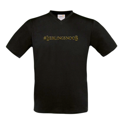 Motiv: T-Shirt V-Neck FAIR WEAR - Lieblingsnoob - bestimme auf Wunsch Details wie Produkt, Grösse, Farbe und Position selbst ! Motiv: T-Shirt V-Neck FAIR WEAR - Lieblingsnoob
