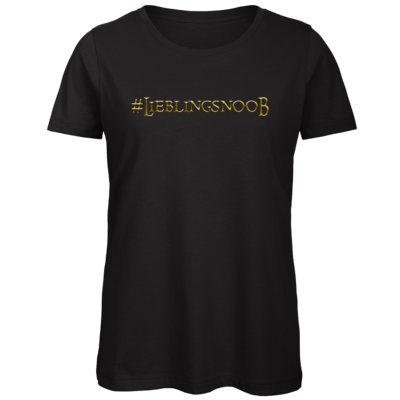 Motiv: Organic Lady T-Shirt - Lieblingsnoob - bestimme auf Wunsch Details wie Produkt, Grösse, Farbe und Position selbst ! Motiv: Organic Lady T-Shirt - Lieblingsnoob