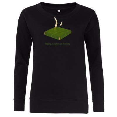 Motiv: Girlie Crew Sweatshirt - Lembas - bestimme auf Wunsch Details wie Produkt, Grösse, Farbe und Position selbst ! Motiv: Girlie Crew Sweatshirt - Lembas