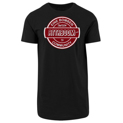 Motiv: Shaped Long Tee - ClassicBoom - bestimme auf Wunsch Details wie Produkt, Grösse, Farbe und Position selbst ! Motiv: Shaped Long Tee - ClassicBoom