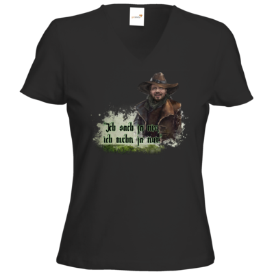 Motiv: T-Shirts Damen V-Neck FAIR WEAR - HeXXen - Willi - bestimme auf Wunsch Details wie Produkt, Grösse, Farbe und Position selbst ! Motiv: T-Shirts Damen V-Neck FAIR WEAR - HeXXen - Willi