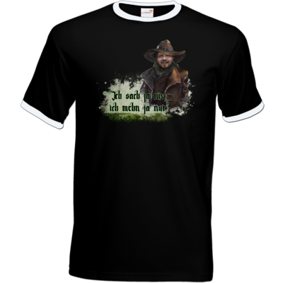 Motiv: T-Shirt Ringer - HeXXen - Willi - bestimme auf Wunsch Details wie Produkt, Grösse, Farbe und Position selbst ! Motiv: T-Shirt Ringer - HeXXen - Willi
