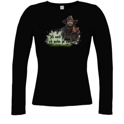 Motiv: Longsleeve Damen Organic - HeXXen - Willi - bestimme auf Wunsch Details wie Produkt, Grösse, Farbe und Position selbst ! Motiv: Longsleeve Damen Organic - HeXXen - Willi