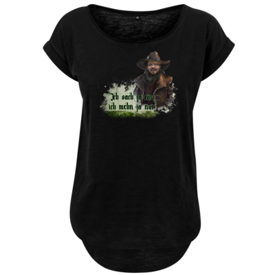 Motiv: Ladies Long Slub Tee - HeXXen - Willi - bestimme auf Wunsch Details wie Produkt, Grösse, Farbe und Position selbst ! Motiv: Ladies Long Slub Tee - HeXXen - Willi