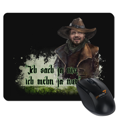Motiv: Mousepad Textil - HeXXen - Willi - bestimme auf Wunsch Details wie Produkt, Grösse, Farbe und Position selbst ! Motiv: Mousepad Textil - HeXXen - Willi