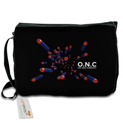 Motiv: Schultertasche - O.N.C flying Darts - bestimme auf Wunsch Details wie Produkt, Grösse, Farbe und Position selbst ! Motiv: Schultertasche - O.N.C flying Darts