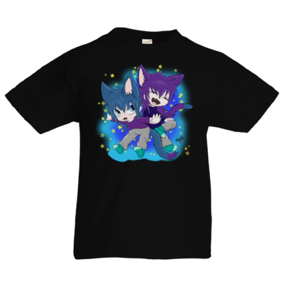 Motiv: Kids T-Shirt Premium FAIR WEAR - Katzenbrüder - bestimme auf Wunsch Details wie Produkt, Grösse, Farbe und Position selbst ! Motiv: Kids T-Shirt Premium FAIR WEAR - Katzenbrüder
