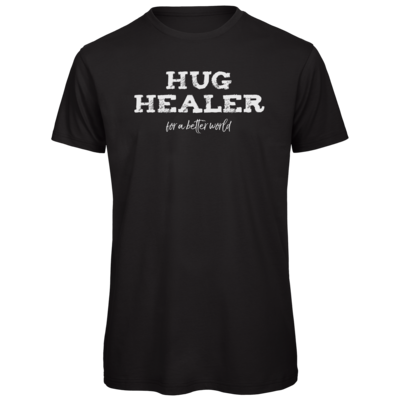 Motiv: Organic T-Shirt - Hug Healer #01 - bestimme auf Wunsch Details wie Produkt, Grösse, Farbe und Position selbst ! Motiv: Organic T-Shirt - Hug Healer #01