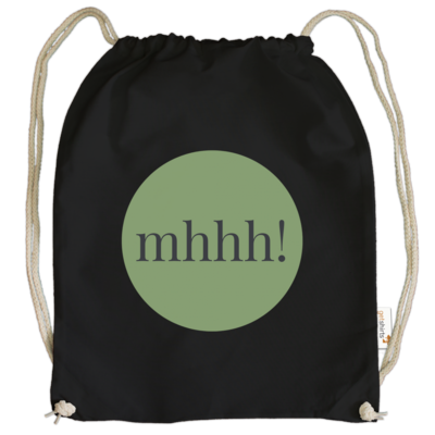 Motiv: Cotton Gymsac - Ofen Offen mhhh! - bestimme auf Wunsch Details wie Produkt, Grösse, Farbe und Position selbst ! Motiv: Cotton Gymsac - Ofen Offen mhhh!