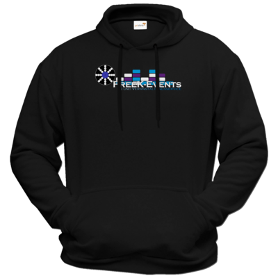 Motiv: Hoodie Premium FAIR WEAR - FreeK-Events-Logo - bestimme auf Wunsch Details wie Produkt, Grösse, Farbe und Position selbst ! Motiv: Hoodie Premium FAIR WEAR - FreeK-Events-Logo