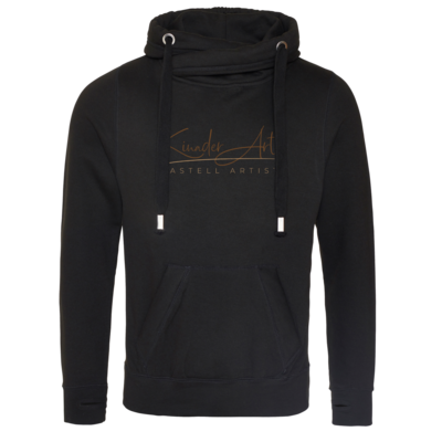 Motiv: Cross Neck Hoodie - Kinader Art 