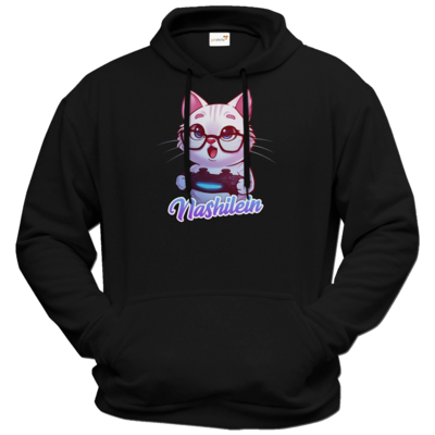 Motiv: Hoodie Premium FAIR WEAR - Nashi Logo + Schriftzug - bestimme auf Wunsch Details wie Produkt, Grösse, Farbe und Position selbst ! Motiv: Hoodie Premium FAIR WEAR - Nashi Logo + Schriftzug