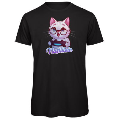 Motiv: Organic T-Shirt - Nashi Logo + Schriftzug - bestimme auf Wunsch Details wie Produkt, Grösse, Farbe und Position selbst ! Motiv: Organic T-Shirt - Nashi Logo + Schriftzug