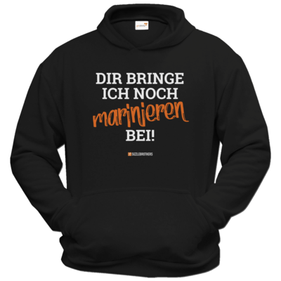 Motiv: Hoodie Classic - Marinieren bei bringen! - bestimme auf Wunsch Details wie Produkt, Grösse, Farbe und Position selbst ! Motiv: Hoodie Classic - Marinieren bei bringen!