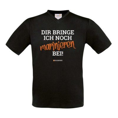 Motiv: T-Shirt V-Neck FAIR WEAR - Marinieren bei bringen! - bestimme auf Wunsch Details wie Produkt, Grösse, Farbe und Position selbst ! Motiv: T-Shirt V-Neck FAIR WEAR - Marinieren bei bringen!