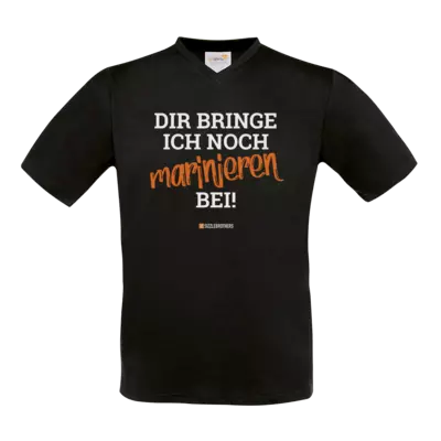 Motiv: T-Shirt V-Neck FAIR WEAR - Marinieren bei bringen! - bestimme auf Wunsch Details wie Produkt, Grösse, Farbe und Position selbst ! Motiv: T-Shirt V-Neck FAIR WEAR - Marinieren bei bringen!