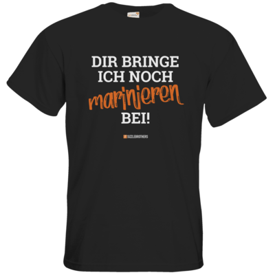 Motiv: T-Shirt Premium FAIR WEAR - Marinieren bei bringen! - bestimme auf Wunsch Details wie Produkt, Grösse, Farbe und Position selbst ! Motiv: T-Shirt Premium FAIR WEAR - Marinieren bei bringen!