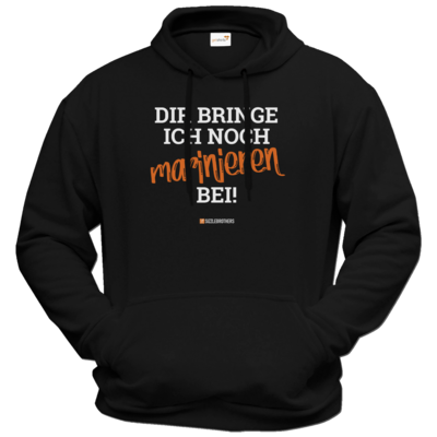 Motiv: Hoodie Premium FAIR WEAR - Marinieren bei bringen! - bestimme auf Wunsch Details wie Produkt, Grösse, Farbe und Position selbst ! Motiv: Hoodie Premium FAIR WEAR - Marinieren bei bringen!