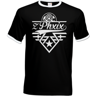 Motiv: T-Shirt Ringer - zPhxix - bestimme auf Wunsch Details wie Produkt, Grösse, Farbe und Position selbst ! Motiv: T-Shirt Ringer - zPhxix