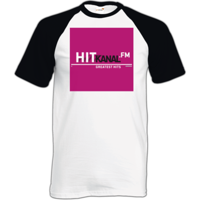Motiv: TShirt Baseball - Hitkanal.FM - bestimme auf Wunsch Details wie Produkt, Grösse, Farbe und Position selbst ! Motiv: TShirt Baseball - Hitkanal.FM