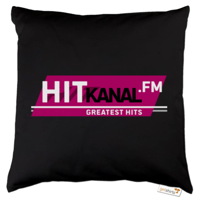 Motiv: Kissen Baumwolle - Hitkanal.FM - bestimme auf Wunsch Details wie Produkt, Grösse, Farbe und Position selbst ! Motiv: Kissen Baumwolle - Hitkanal.FM