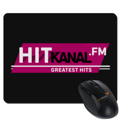 Motiv: Mousepad Textil - Hitkanal.FM - bestimme auf Wunsch Details wie Produkt, Grösse, Farbe und Position selbst ! Motiv: Mousepad Textil - Hitkanal.FM