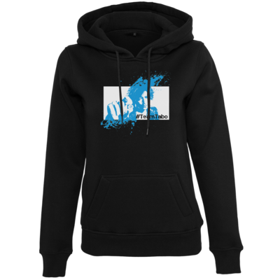 Motiv: Womens Heavy Hoody - #TeamTabo - Blau - bestimme auf Wunsch Details wie Produkt, Grösse, Farbe und Position selbst ! Motiv: Womens Heavy Hoody - #TeamTabo - Blau