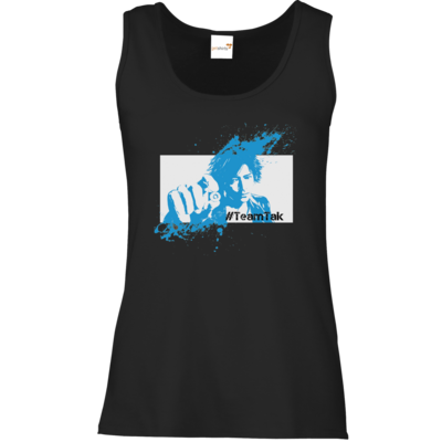 Motiv: Tank Top Damen Classic - #TeamTak - Blau - bestimme auf Wunsch Details wie Produkt, Grösse, Farbe und Position selbst ! Motiv: Tank Top Damen Classic - #TeamTak - Blau