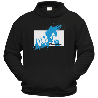 Motiv: Hoodie Classic - #TeamTak - Blau - bestimme auf Wunsch Details wie Produkt, Grösse, Farbe und Position selbst ! Motiv: Hoodie Classic - #TeamTak - Blau