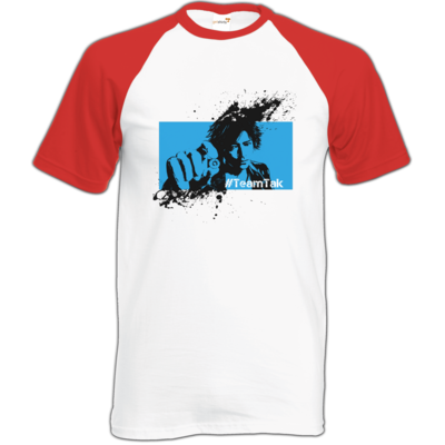 Motiv: Baseball-T FAIR WEAR - #TeamTak - Blau - bestimme auf Wunsch Details wie Produkt, Grösse, Farbe und Position selbst ! Motiv: Baseball-T FAIR WEAR - #TeamTak - Blau
