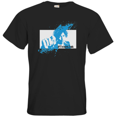 Motiv: T-Shirt Premium FAIR WEAR - #TeamTak - Blau - bestimme auf Wunsch Details wie Produkt, Grösse, Farbe und Position selbst ! Motiv: T-Shirt Premium FAIR WEAR - #TeamTak - Blau
