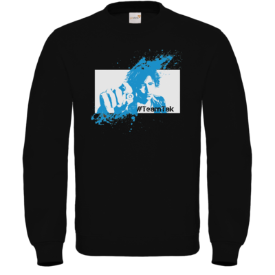 Motiv: Sweatshirt FAIR WEAR - #TeamTak - Blau - bestimme auf Wunsch Details wie Produkt, Grösse, Farbe und Position selbst ! Motiv: Sweatshirt FAIR WEAR - #TeamTak - Blau