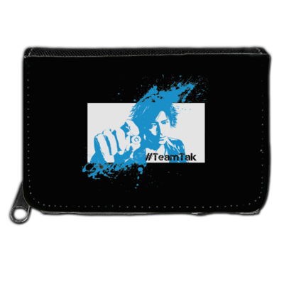 Motiv: Geldboerse - #TeamTak - Blau - bestimme auf Wunsch Details wie Produkt, Grösse, Farbe und Position selbst ! Motiv: Geldboerse - #TeamTak - Blau