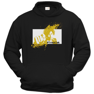 Motiv: Hoodie Classic - #TeamTak - Gelb - bestimme auf Wunsch Details wie Produkt, Grösse, Farbe und Position selbst ! Motiv: Hoodie Classic - #TeamTak - Gelb
