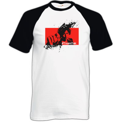 Motiv: TShirt Baseball - #TeamTak - Rot - bestimme auf Wunsch Details wie Produkt, Grösse, Farbe und Position selbst ! Motiv: TShirt Baseball - #TeamTak - Rot